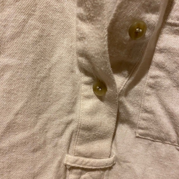 Madewell XS Button Down, Cream Color - Picture 4 of 5